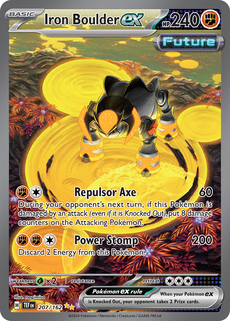 Iron Boulder ex  - 207/162