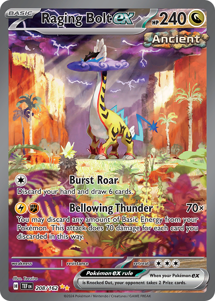 Raging Bolt ex  - 208/162
