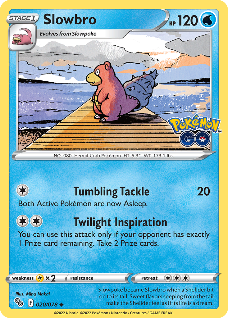 Slowbro - 020/078 - Reverse Holofoil