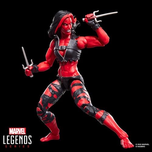 Marvel Legends Series Red She-Hulk 6-Inch Action Figure