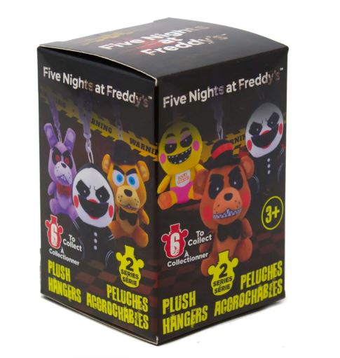 Five Nights at Freddy’s 4 Inch Plush Backpack Hanger Single Blind Box Series 2