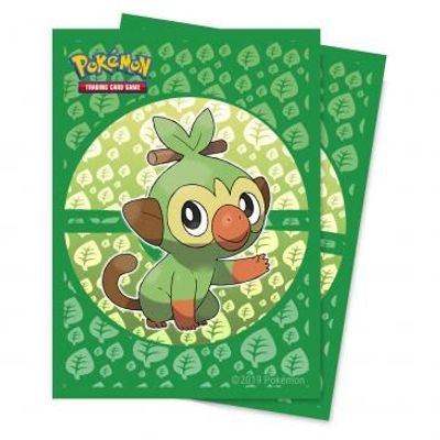 Ultra Pro - Pokemon Grookey Deck Protector Sleeves 65ct