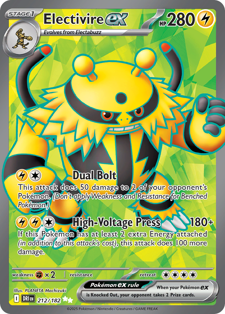 Electivire ex  - 212/182