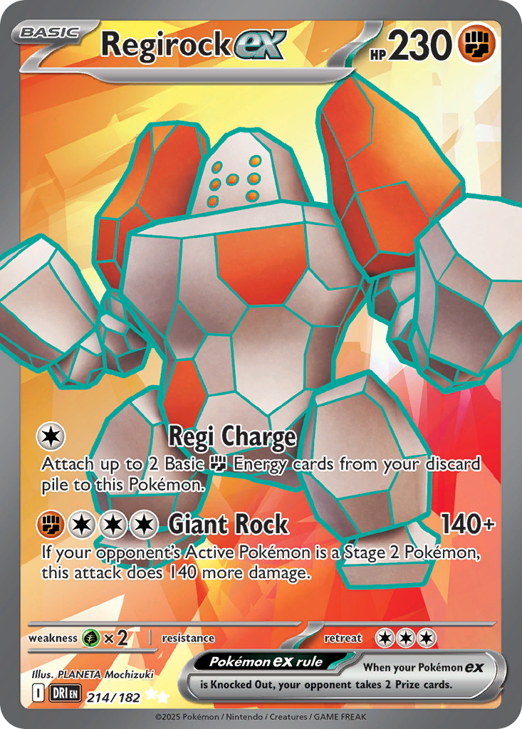 Regirock ex  - 214/182
