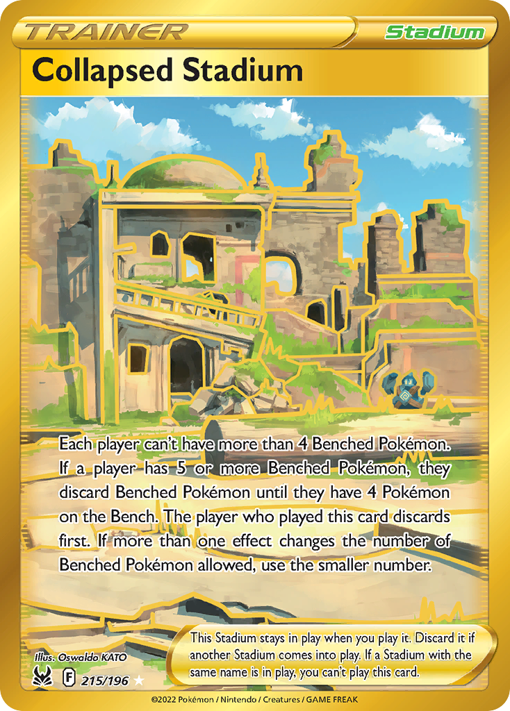 Collapsed Stadium (Secret) - 215/196
