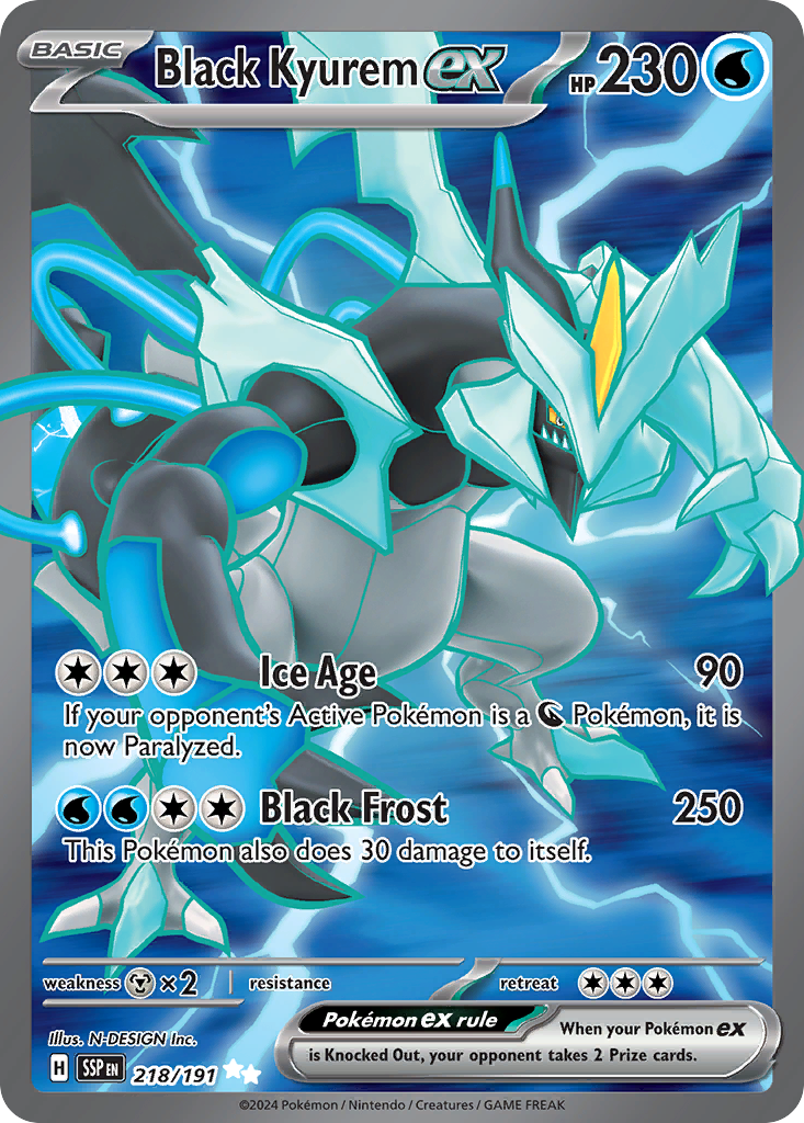 Black Kyurem ex  - 218/191