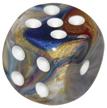 Festive 12mm D6 Carousel/White (36)