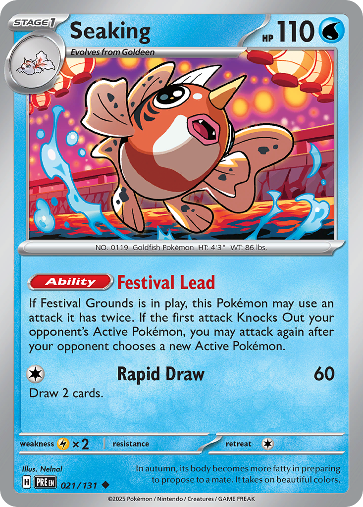 Seaking (Poke Ball Pattern) - 021/131