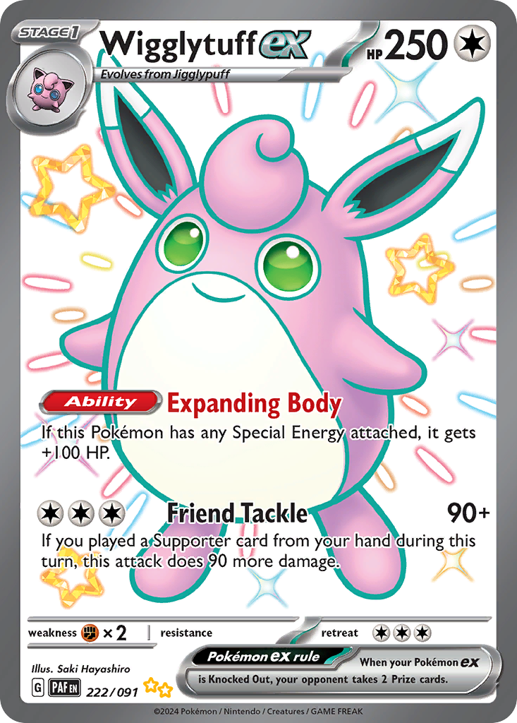 Wigglytuff ex - 222/091