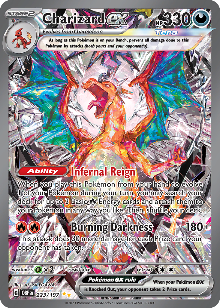 Charizard ex  - 223/197