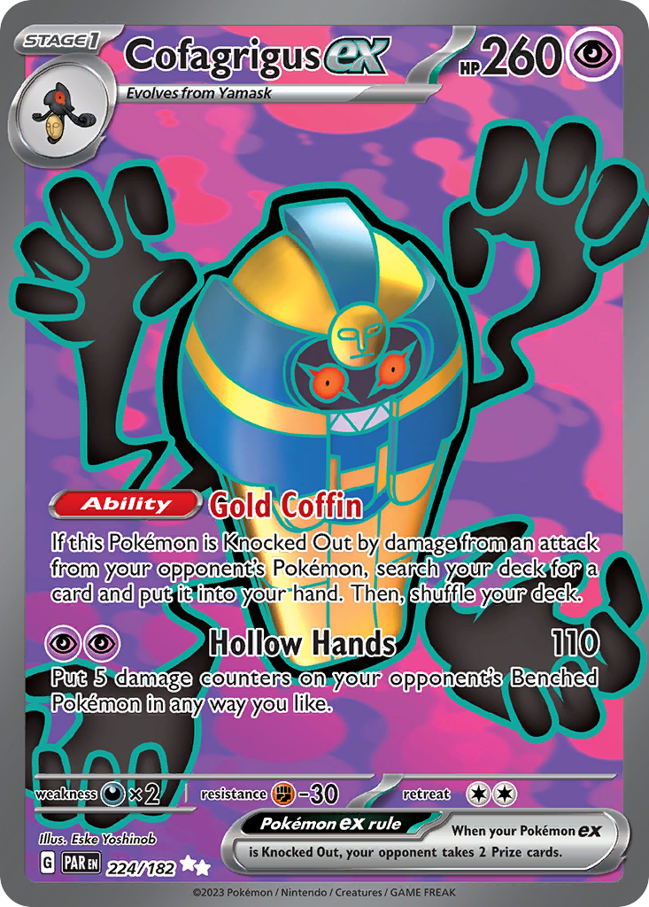 Cofagrigus ex  - 224/182