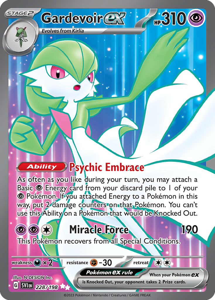 Gardevoir ex  - 228/198