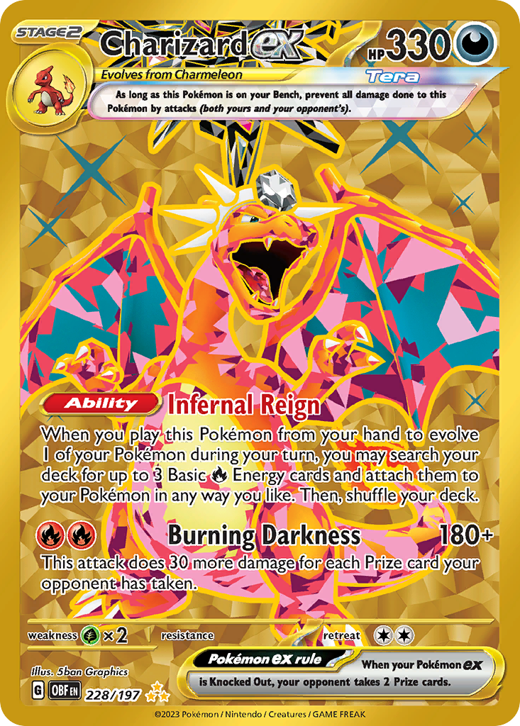 Charizard ex  - 228/197