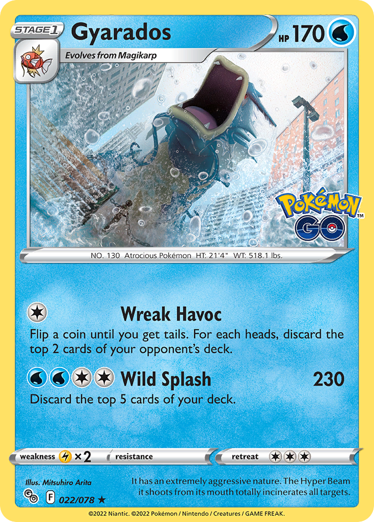 Gyarados - 022/078 - Reverse Holofoil