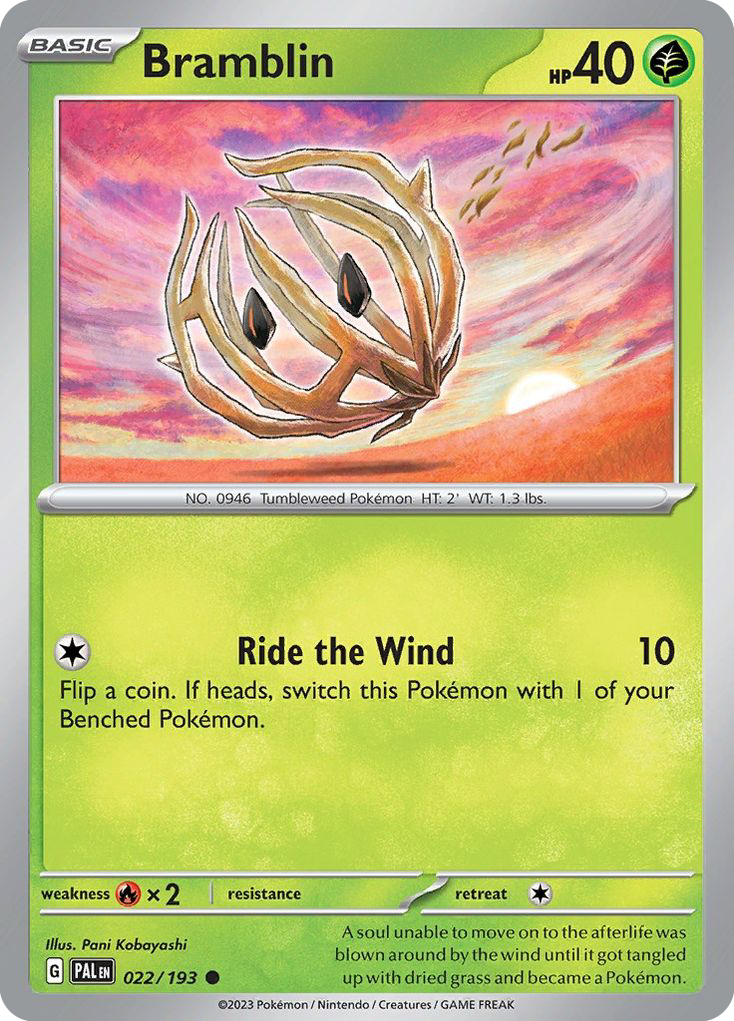 Bramblin  - 022/193 - Reverse Holofoil