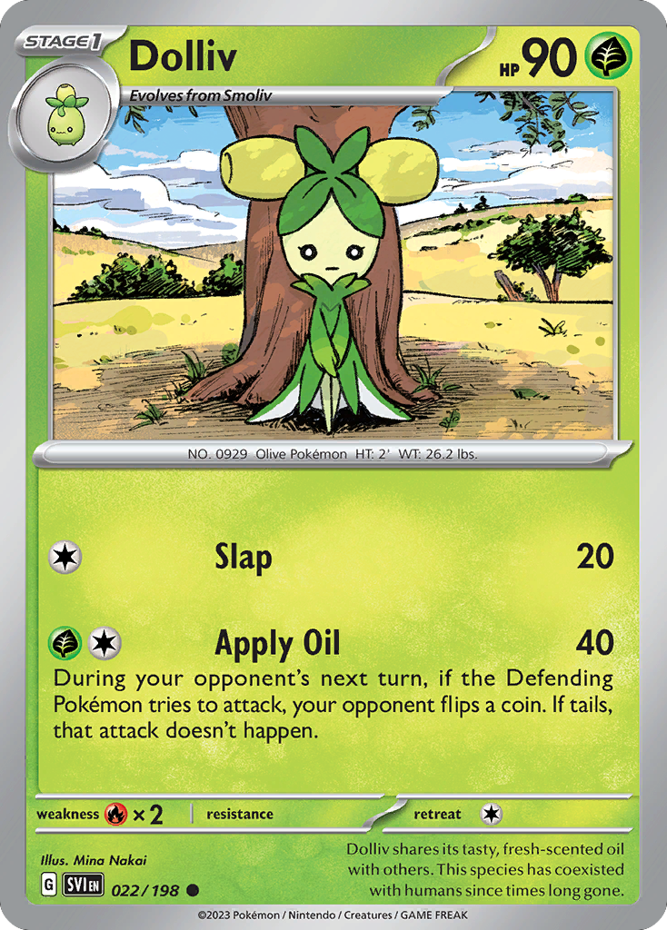 Dolliv  - 022/198 - Reverse Holofoil