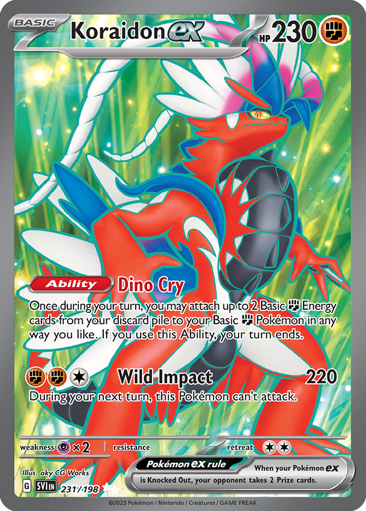 Koraidon ex  - 231/198