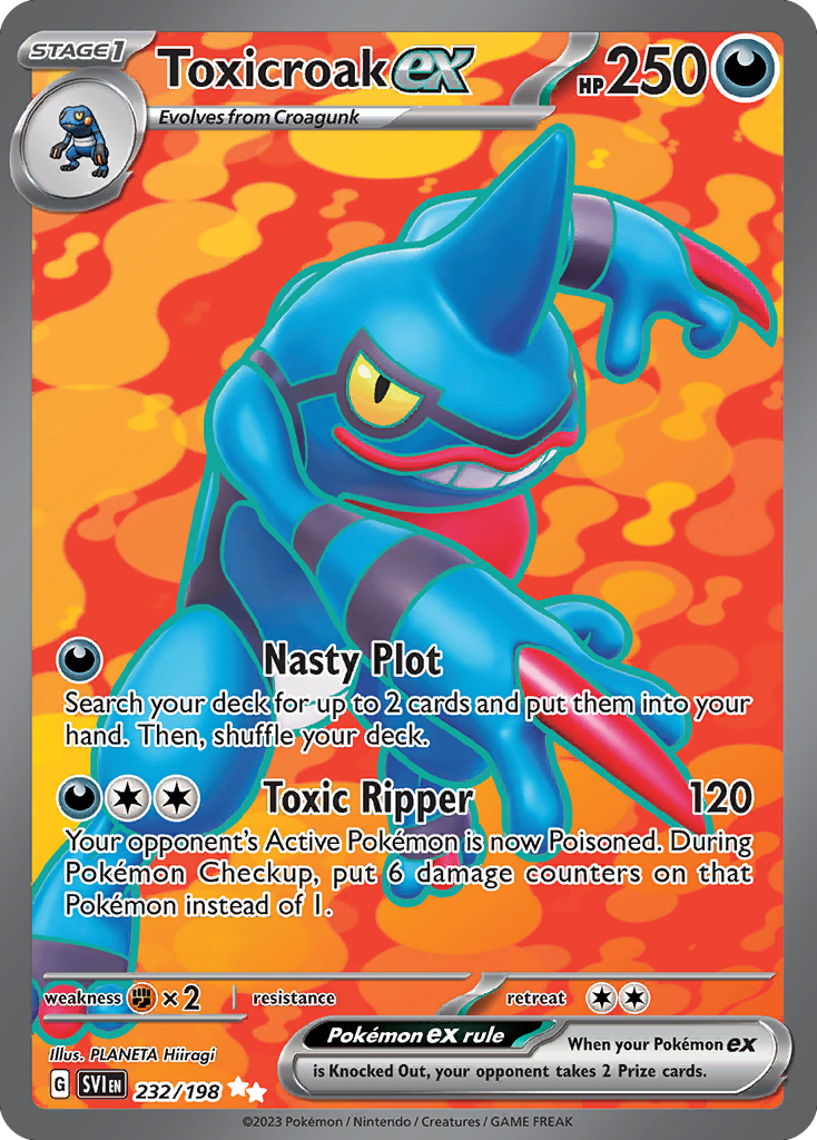 Toxicroak ex  - 232/198