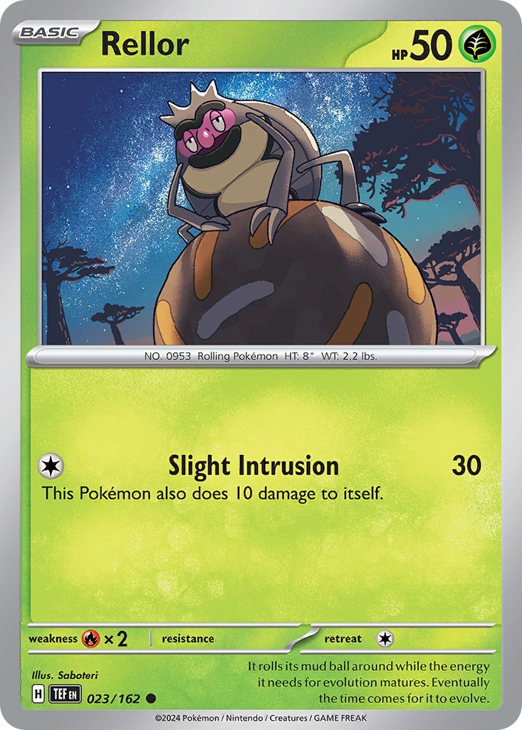 Rellor - 023/162 - Reverse Holofoil