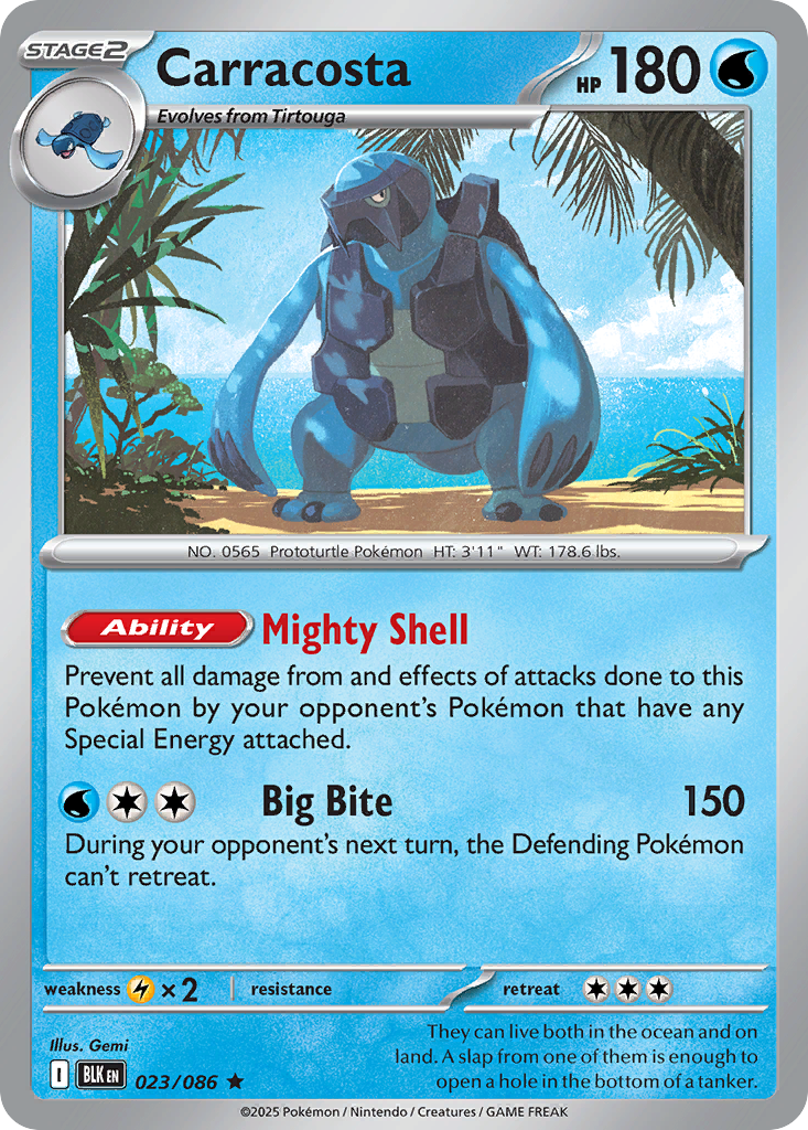Carracosta (Poke Ball Pattern) - 023/086