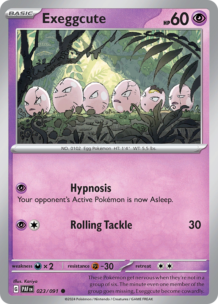 Exeggcute - 023/091 - Reverse Holofoil
