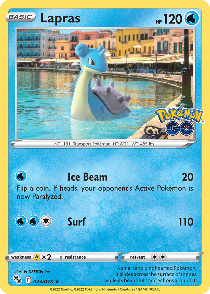 Lapras - 023/078 - Reverse Holofoil