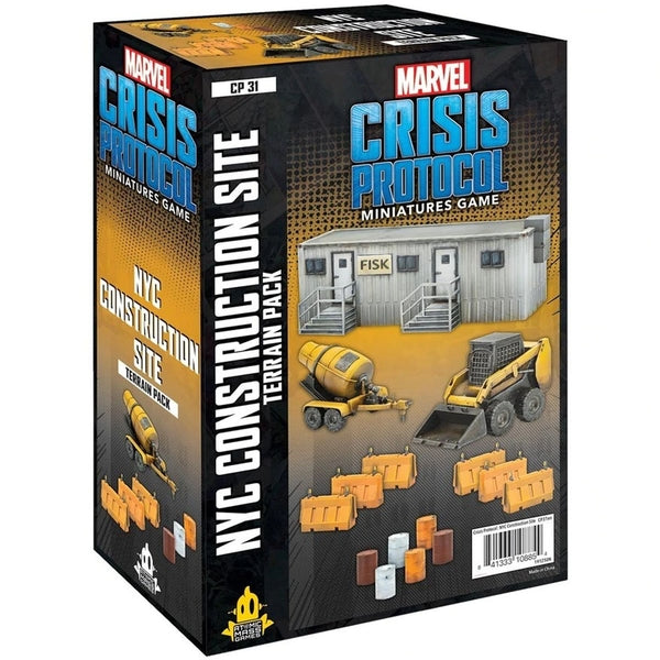 Marvel Crisis Protocol Miniatures Game - NYC Construction Site Terrain Pack