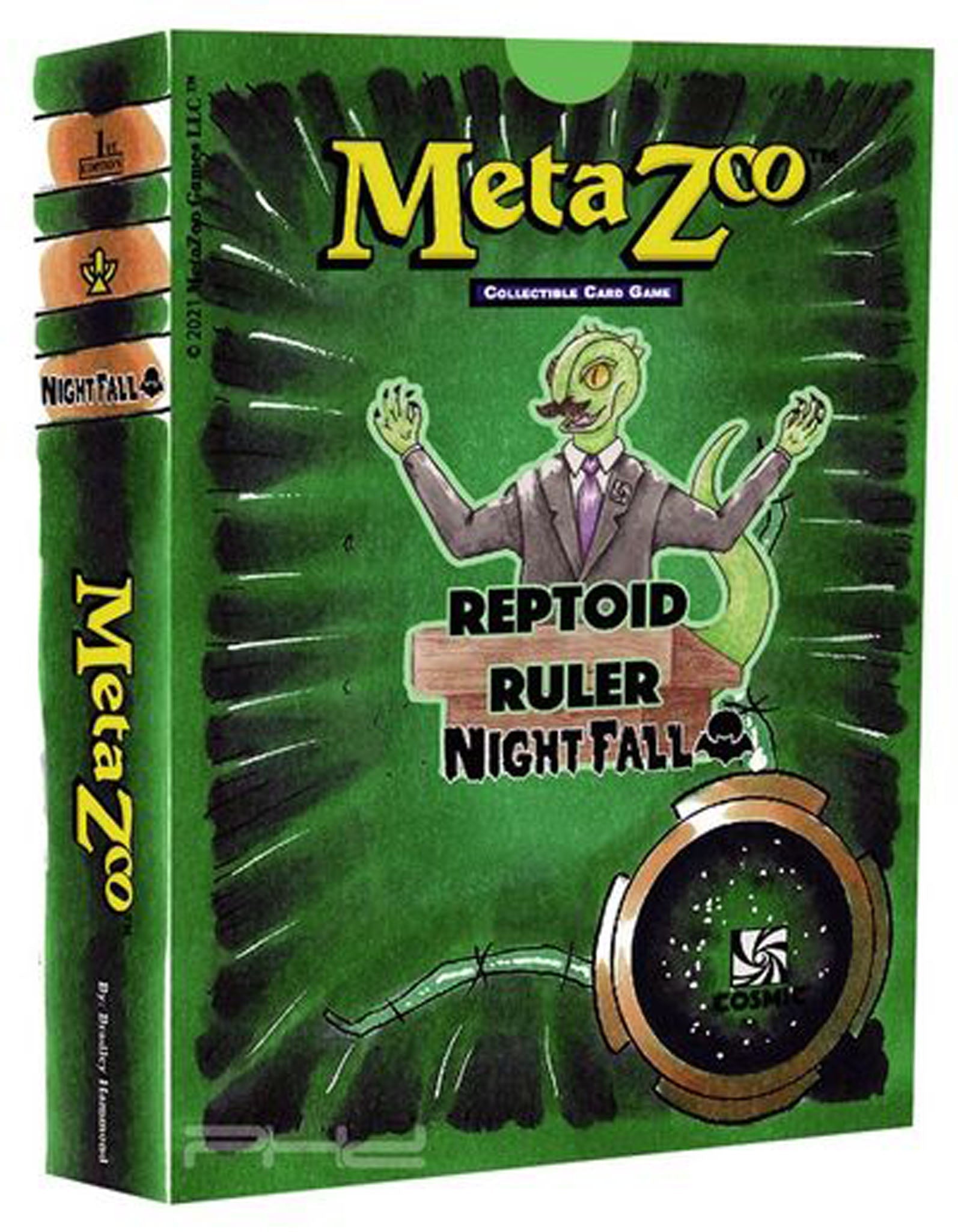 Nightfall Tribal Theme Deck - Reptoid Ruler