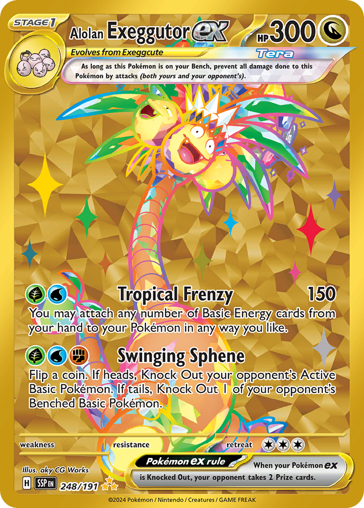 Alolan Exeggutor ex  - 248/191