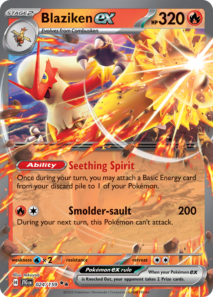 Blaziken ex - 024/159