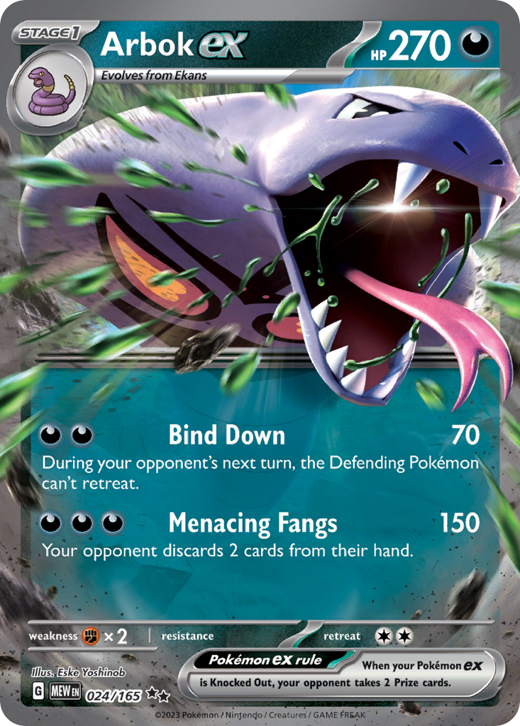 Arbok ex  - 024/165