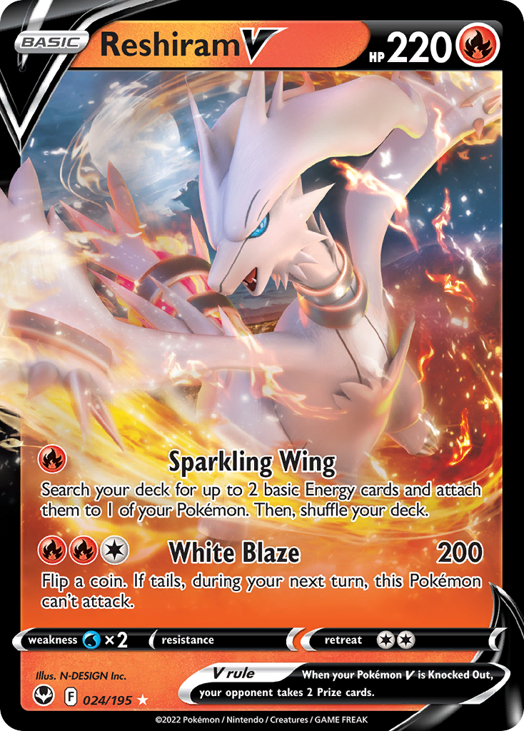 Reshiram V - 024/195