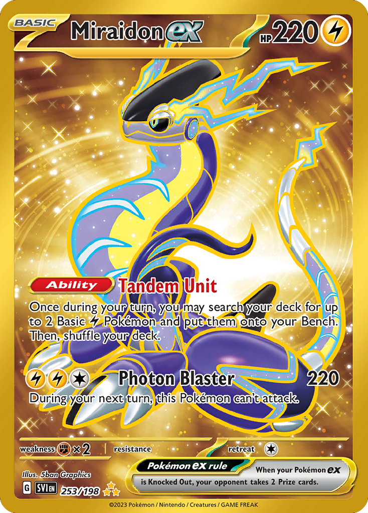 Miraidon ex  - 253/198