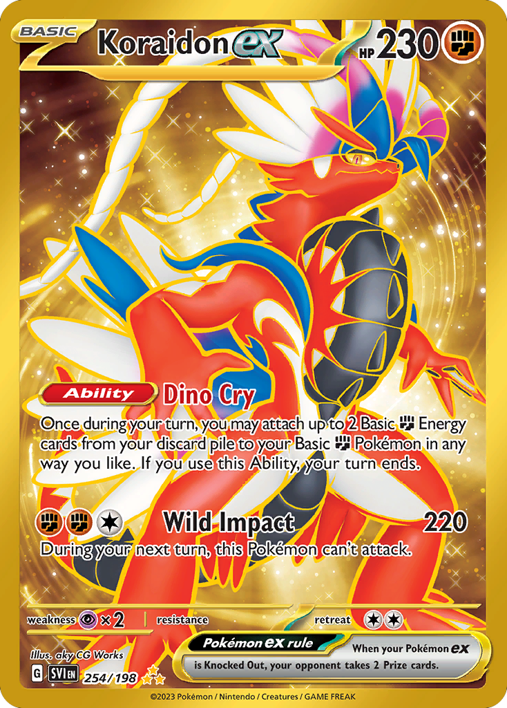 Koraidon ex  - 254/198