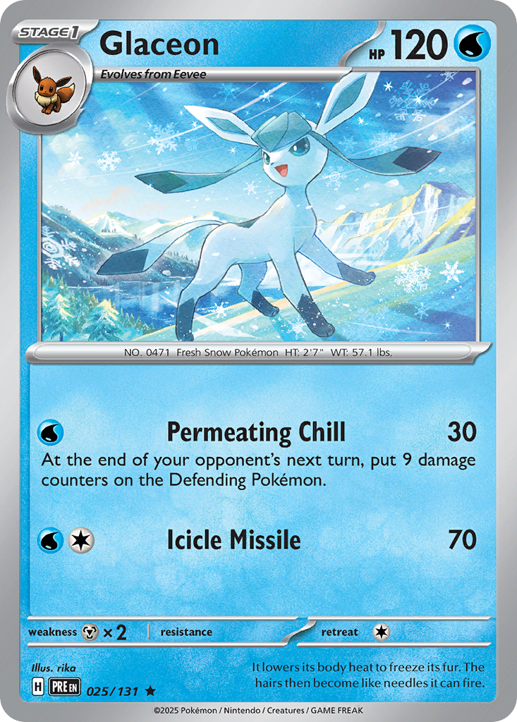 Glaceon (Poke Ball Pattern) - 025/131