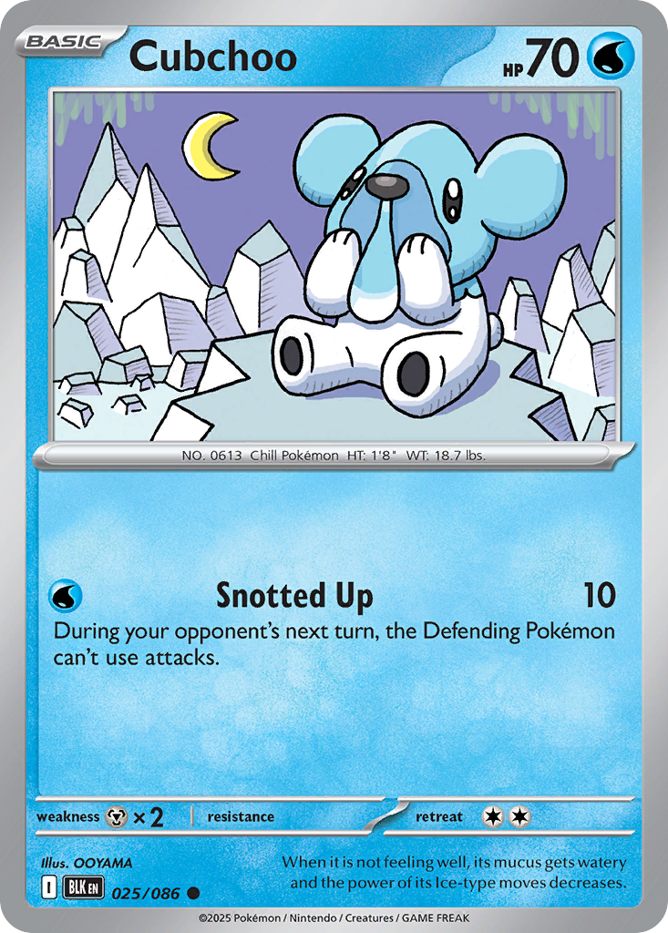 Cubchoo - 025/086