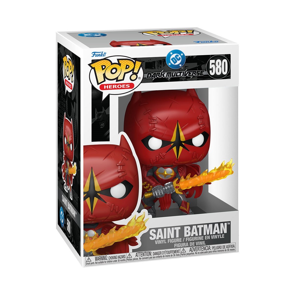 Pop Heroes Saint Batman Figure