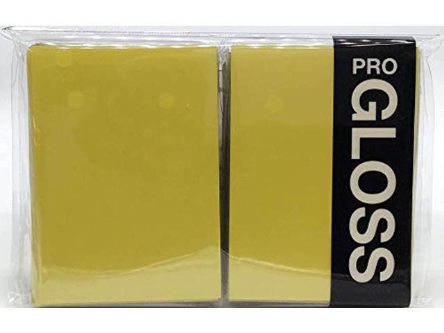 Deck Pro Eclipse Gloss Sleeves Lemon Yellow - 100