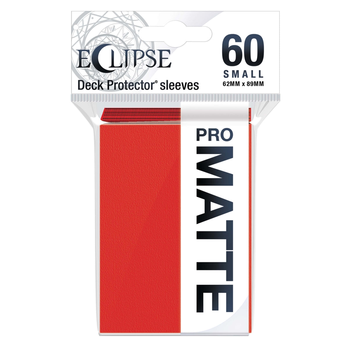 Deck Pro Eclipse Small Matte Sleeves Apple Red - 60