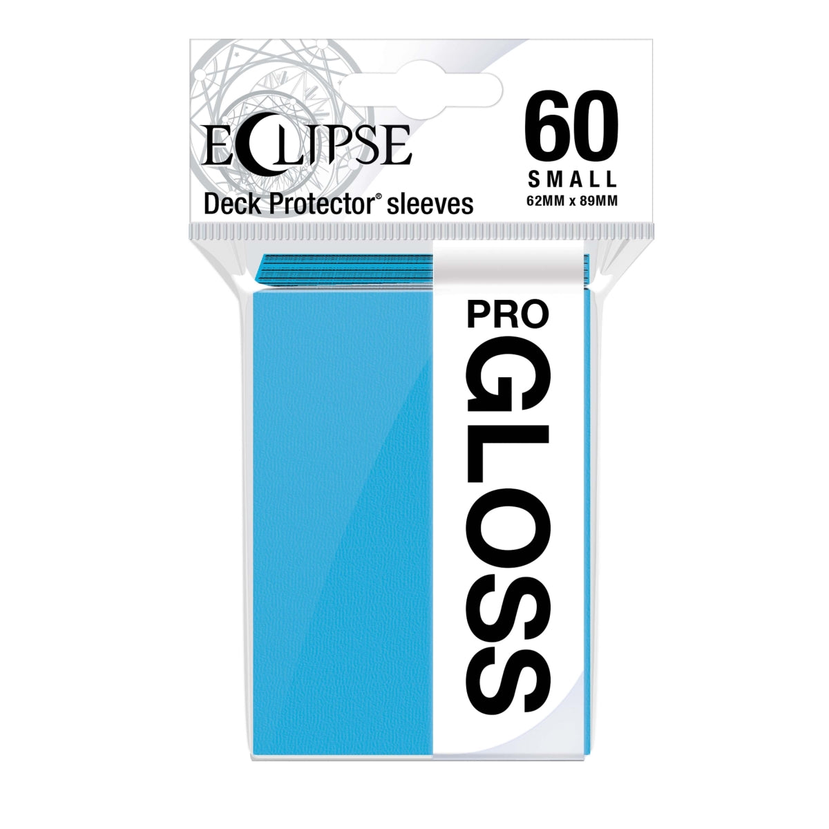 Deck Pro Eclipse Small Gloss Sleeves Sky Blue - 60