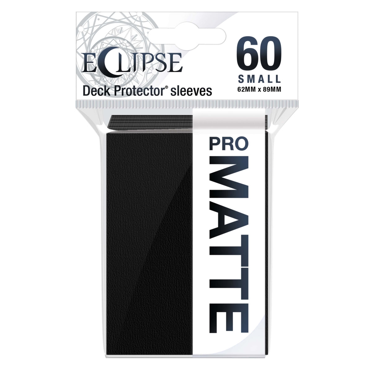 Deck Pro Eclipse Small Matte Sleeves Jet Black - 60