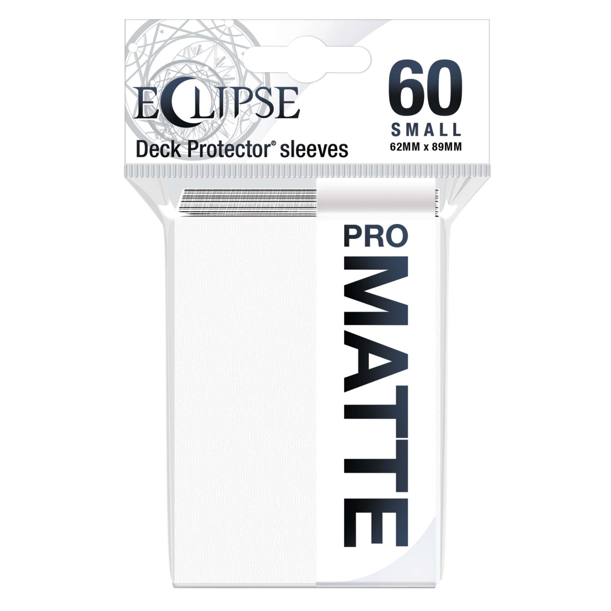 Deck Pro Eclipse Small Matte Sleeves Arctic White - 60