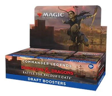 Commander Legends Dungeons & Dragons Battle for Baldur's Gate Draft Booster Box