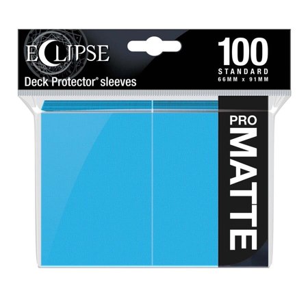 Deck Pro Eclipse Matte Sleeves Sky Blue - 100