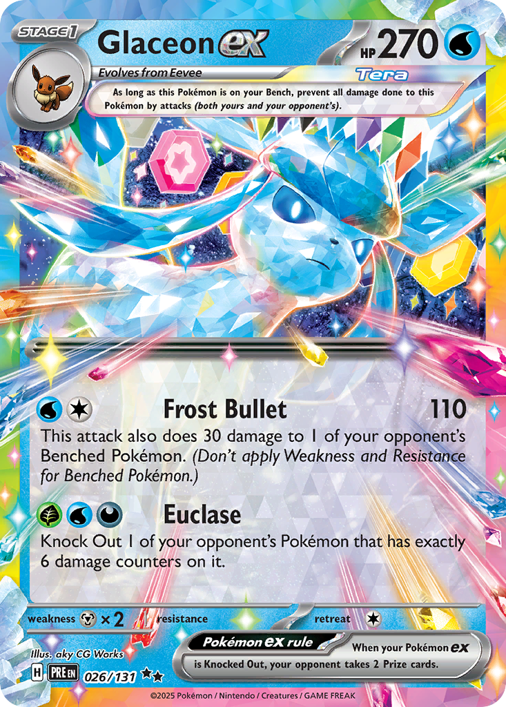 Glaceon ex  - 026/131