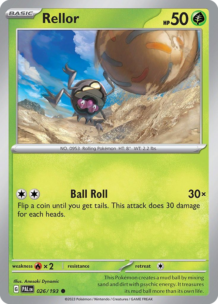 Rellor  - 026/193 - Reverse Holofoil