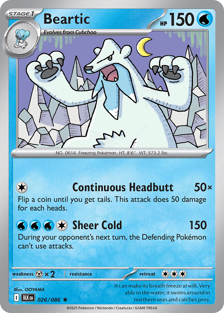 Beartic (Poke Ball Pattern) - 026/086