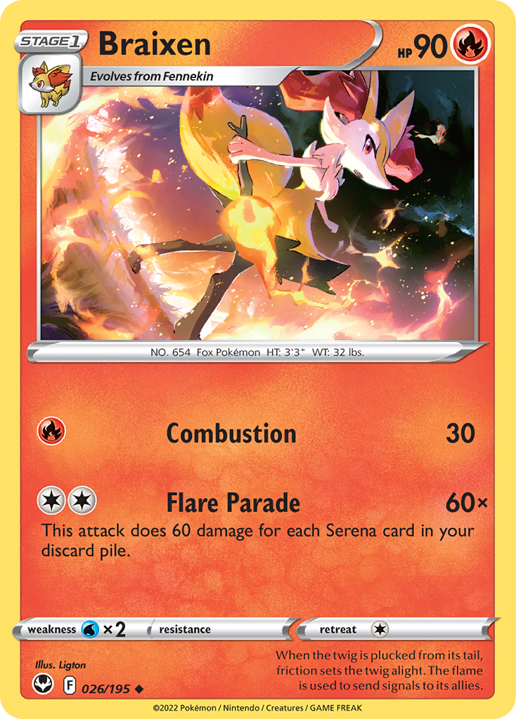 Braixen - 026/195