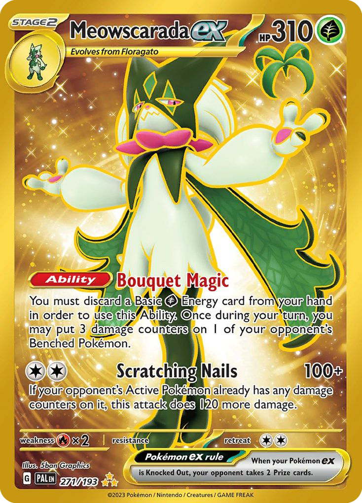 Meowscarada ex  - 271/193