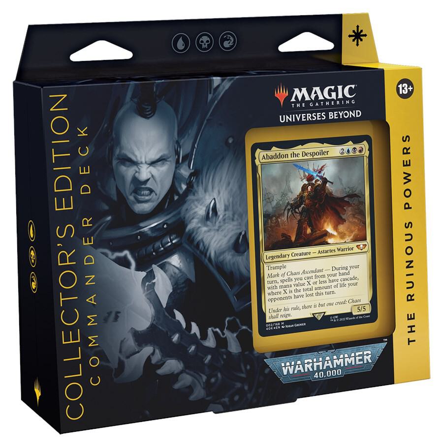 Magic G Universes Beyond Warhammer 40k Commander Deck Collector's Edition
